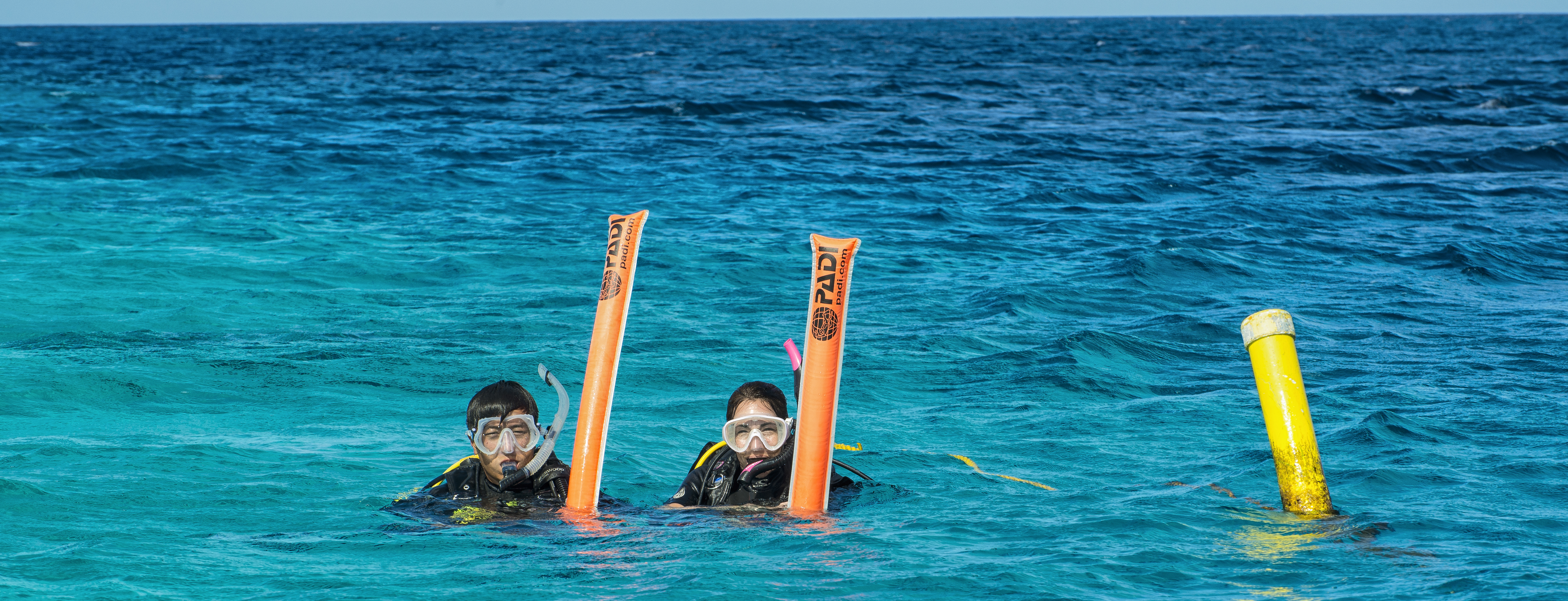 PADI Delayed Surface Marker Buoy (DSMB) Diver
